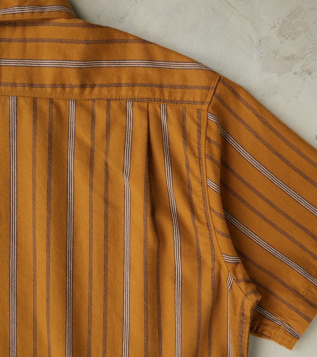 Hawaiian - Japanese Twill - Lantern Stripe