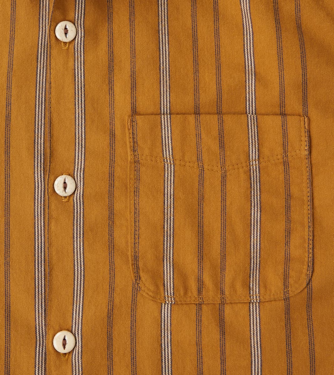 Hawaiian - Japanese Twill - Lantern Stripe