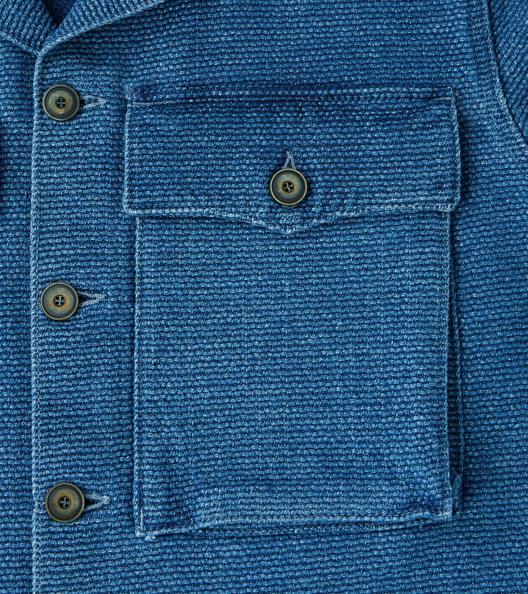 Freenote Cloth Midway - Japanese Sashiko - Two Year Wash Indigo