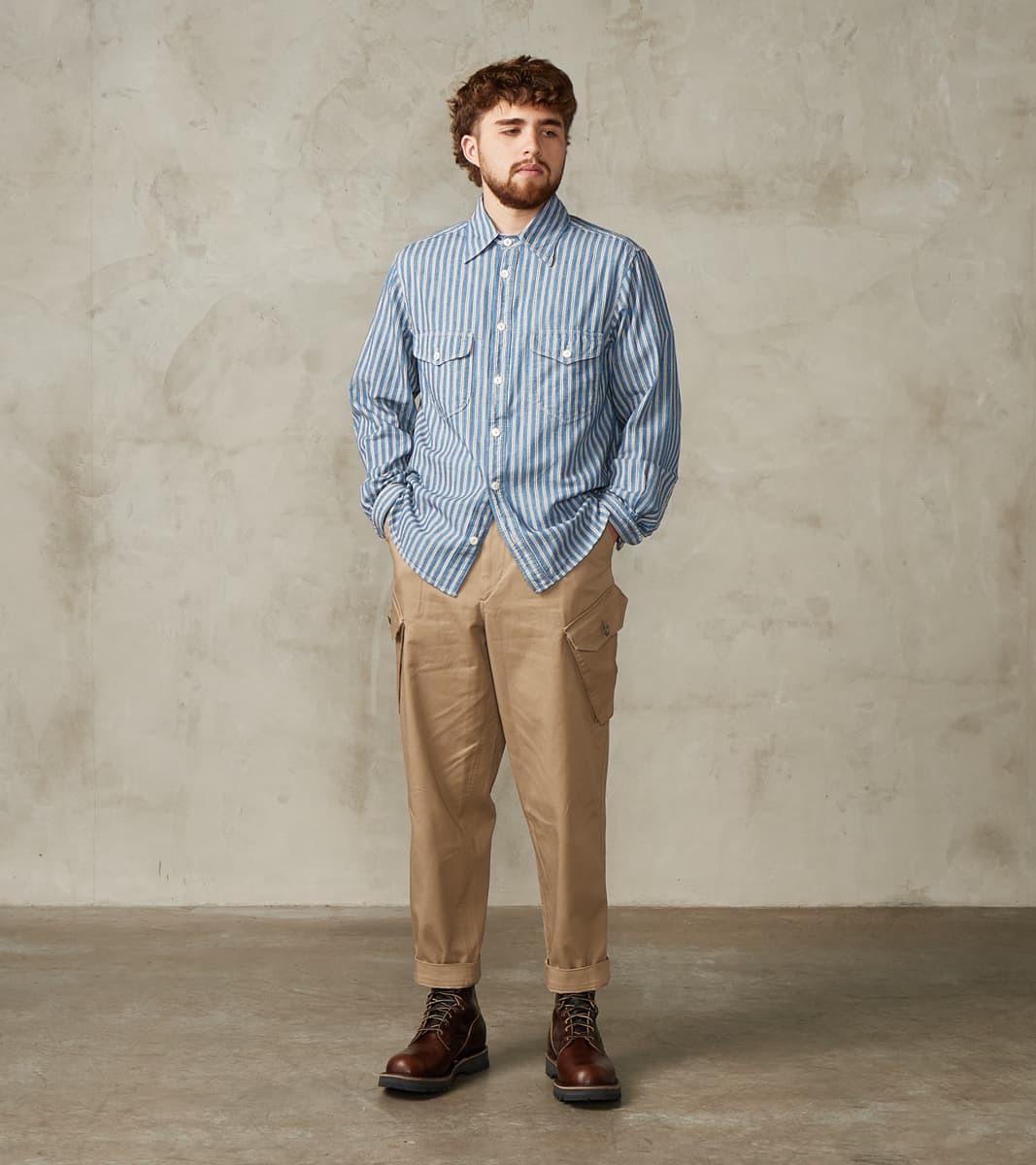 Bodie - Japanese Twill - Selvedge Stripe