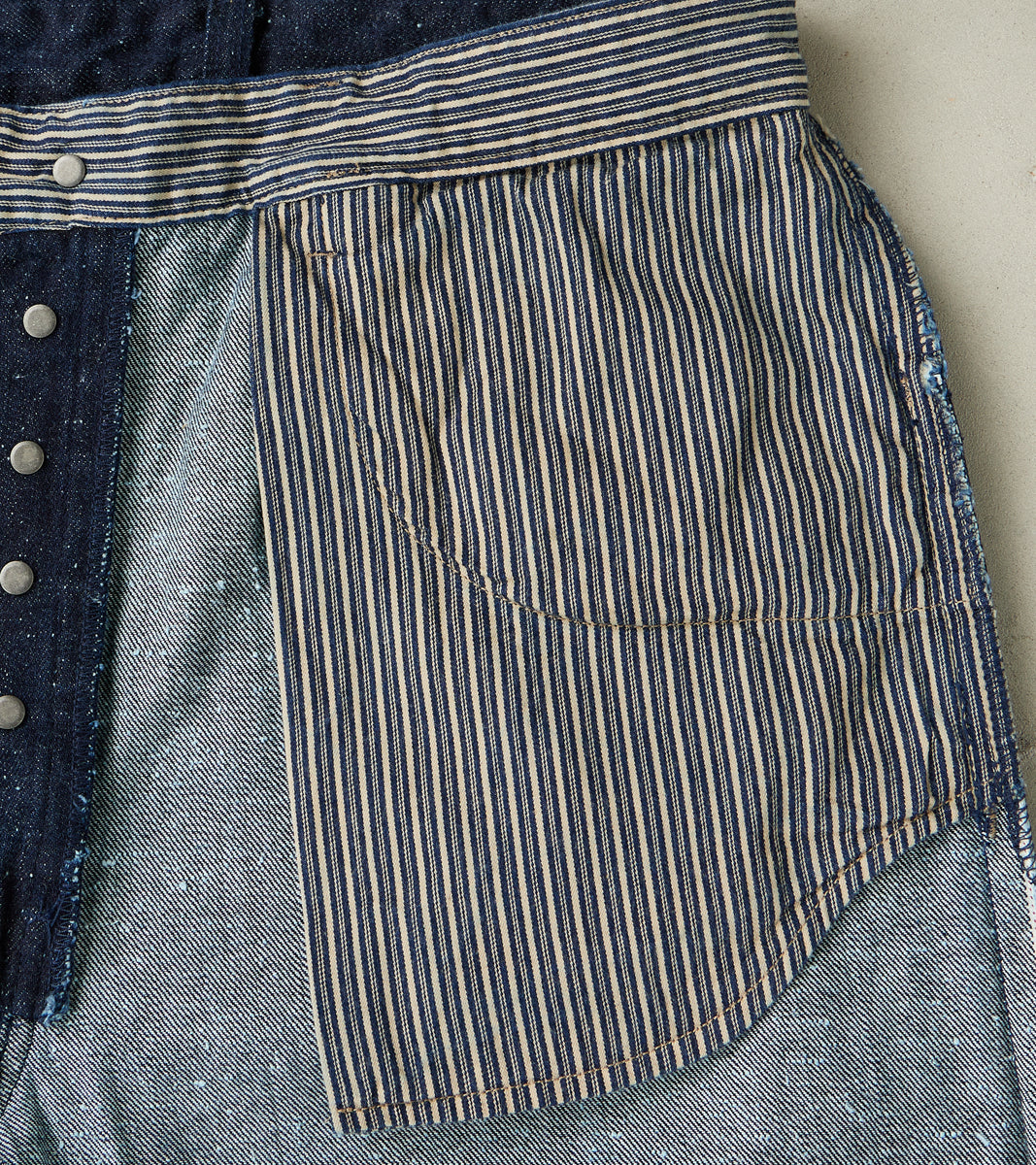 Benton Pant - 11oz Japanese Selvedge Fleck Denim - Indigo