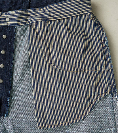 Benton Pant - 11oz Japanese Selvedge Fleck Denim - Indigo