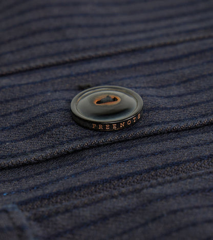 Midway - Japanese Herringbone Dobby - Navy & Indigo