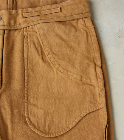 Workers Chino - 14oz Japanese Military Slub Canvas - Tan