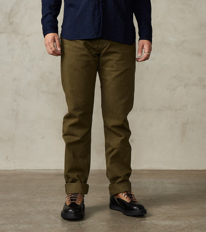 Freenote Cloth Workers Chino - 14oz Japanese Military Slub Canvas - Ar…