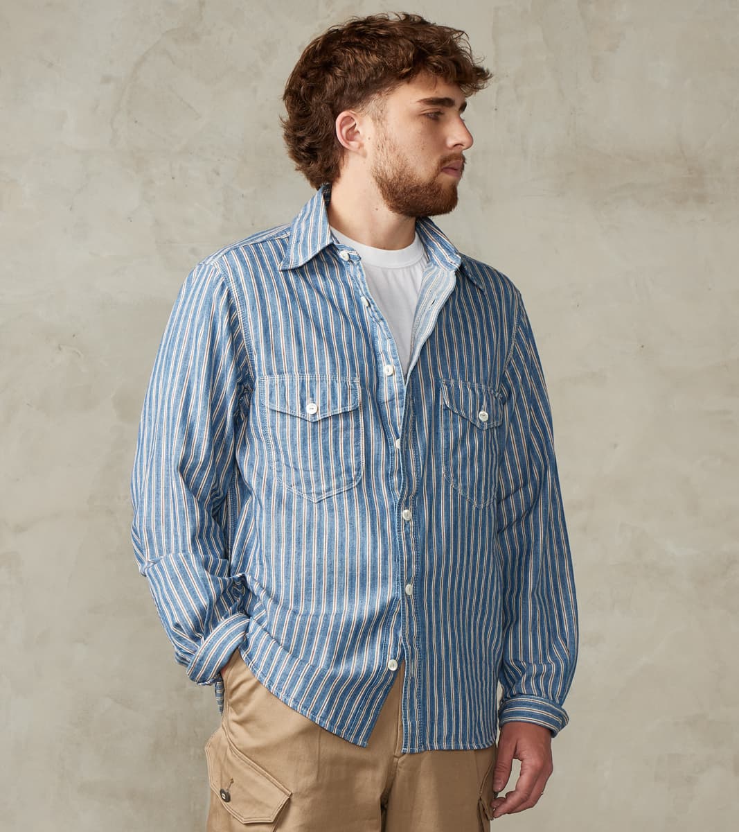 Freenote Cloth Bodie - Japanese Twill - Selvedge Stripe