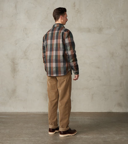 Benson - Fox Brothers® x Division Road Twill Flannel - Forest Hunter Check
