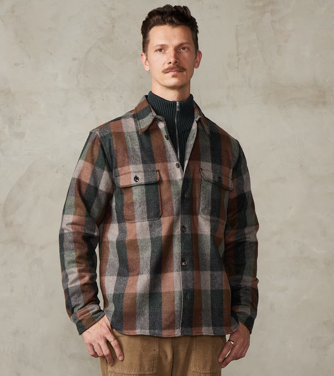 Freenote Cloth x DR Benson - Fox Brothers® x Division Road Twill Flann…