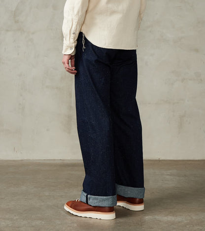 Benton Pant - 11oz Japanese Selvedge Fleck Denim - Indigo