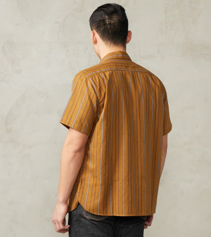 Hawaiian - Japanese Twill - Lantern Stripe