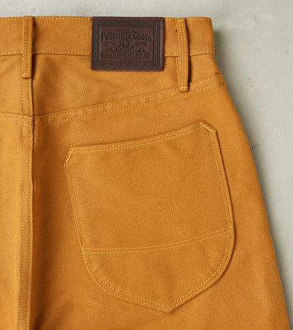 Modesto - Vintage Straight - 15oz Selvedge Bronze Duck Canvas