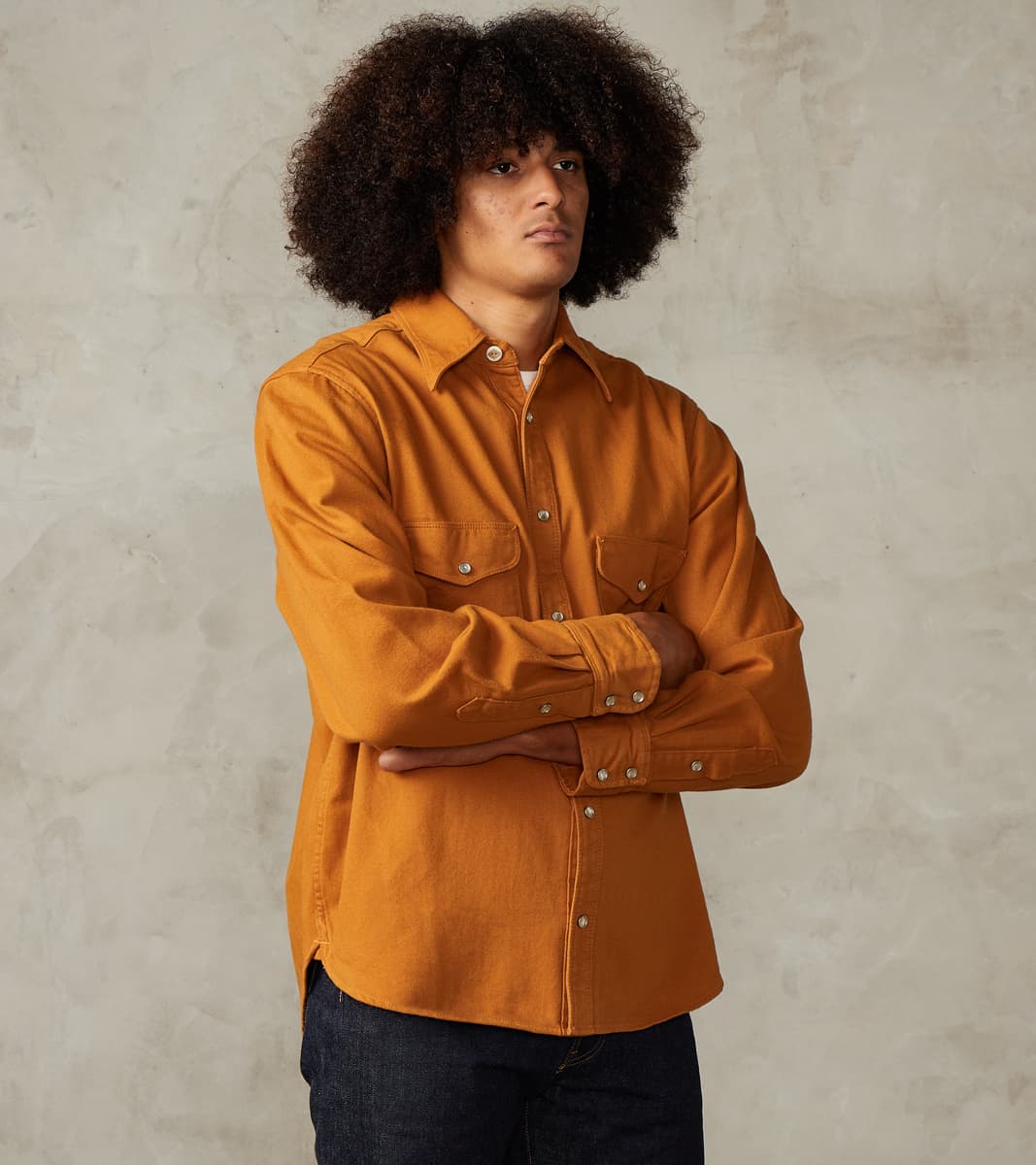 Freenote Cloth Bodie - Japanese Brushed Twill - Khaki