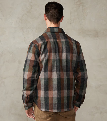 Benson - Fox Brothers® x Division Road Twill Flannel - Forest Hunter Check