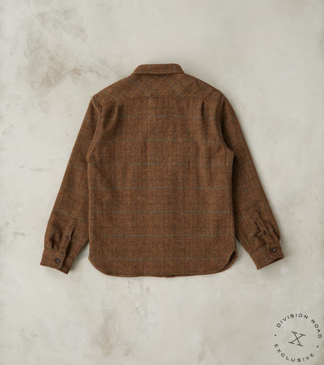 Benson - Abraham Moon® Shetland Estate Tweed - Olive Check