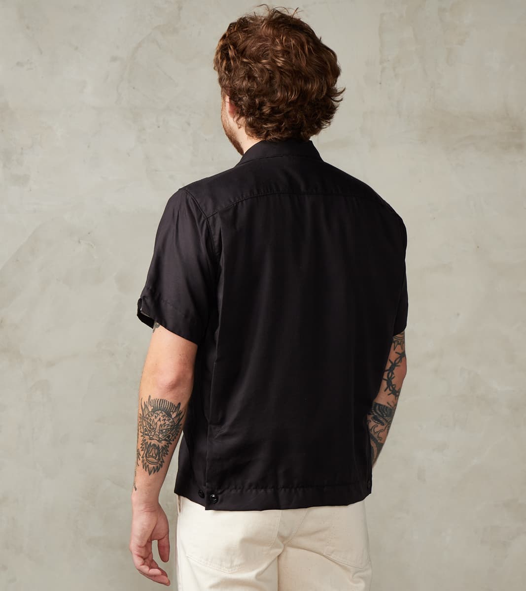 Freenote Cloth Jove - Japanese Cotton Tencel Twill - Black