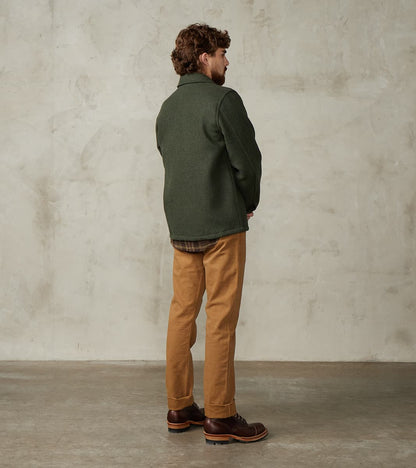 Midway - Japanese Melton Wool - Olive