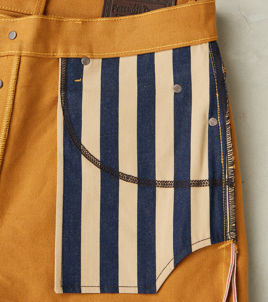 Modesto - Vintage Straight - 15oz Selvedge Bronze Duck Canvas