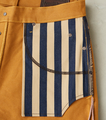 Modesto - Vintage Straight - 15oz Selvedge Bronze Duck Canvas