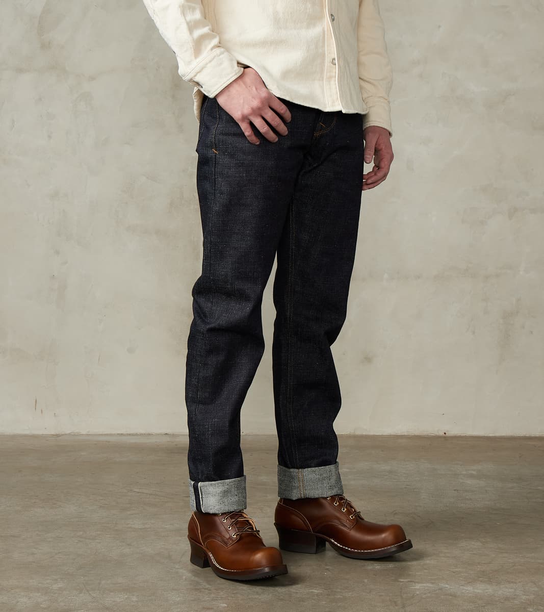 Freenote Cloth Portola - Classic Tapered - 17oz Indigo Slub