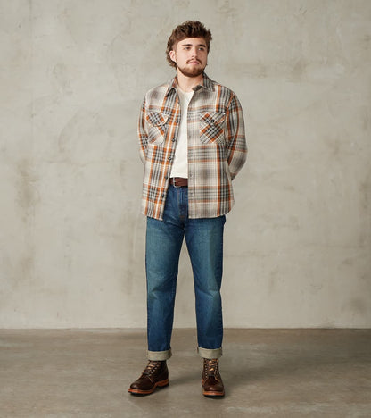 Wells - Japanese Flannel - Golden Pheasant Check