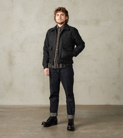 Alcorn Jacket - Japanese Kemp Wool - Black