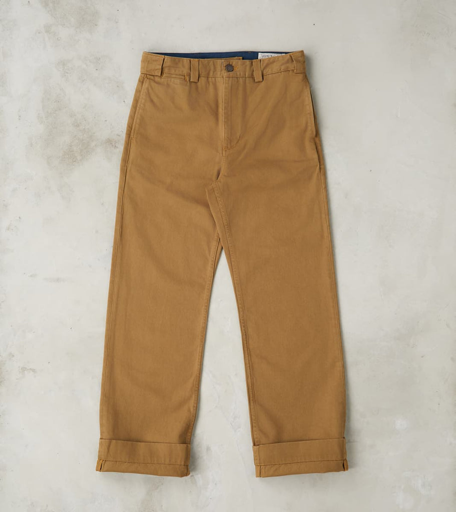 Freenote Cloth Shifter Pant - 14oz Japanese Twill - Khaki