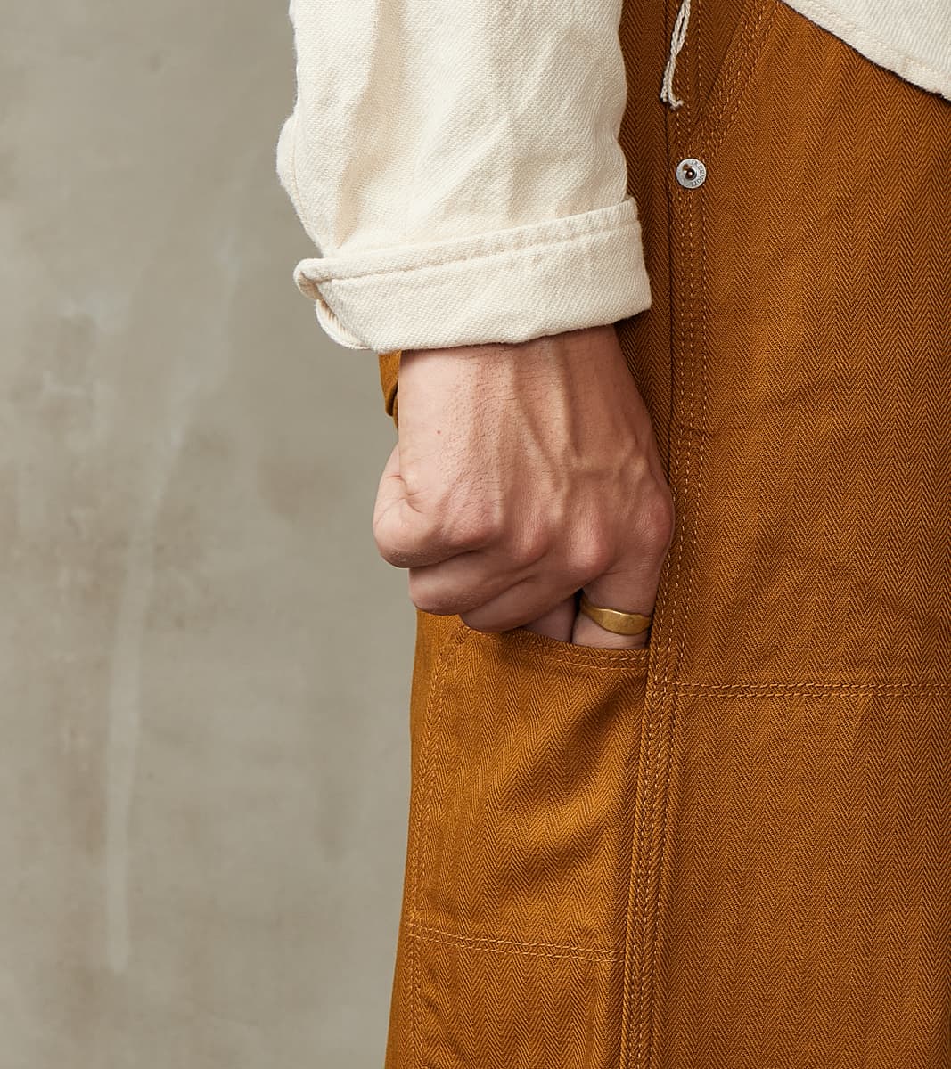 Freenote Cloth Ortega Pant - 13oz Japanese Herringbone Twill