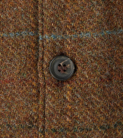 Benson - Abraham Moon® Shetland Estate Tweed - Olive Check