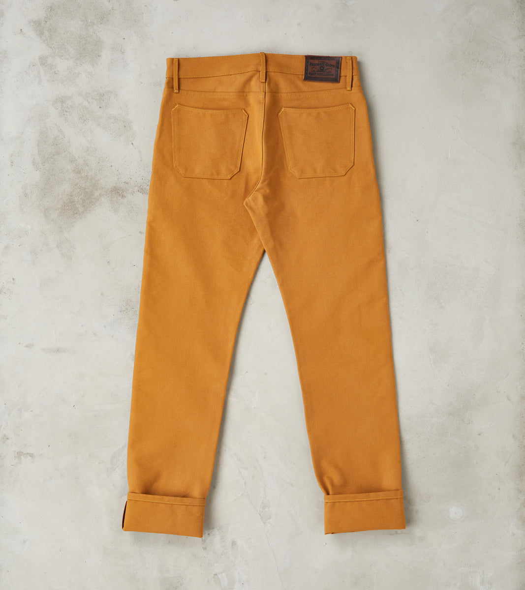 Portola - Classic Tapered - 15oz Selvedge Bronze Duck Canvas