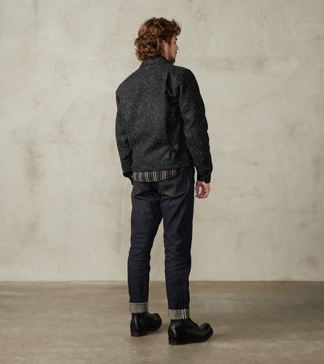 Alcorn Jacket - Japanese Kemp Wool - Black