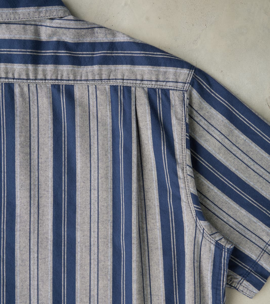 Hawaiian - Japanese Twill - Mariner Stripe