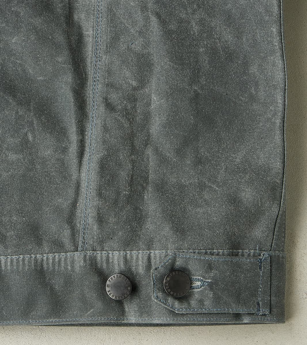 Riders Jacket - 10oz Martexin Waxed Army Duck - Charcoal