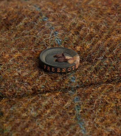 Benson - Abraham Moon® Shetland Estate Tweed - Olive Check