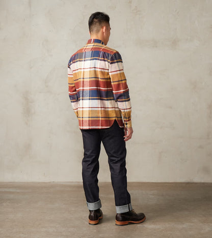 Benson - Japanese Heavyweight Flannel - Gold Plaid