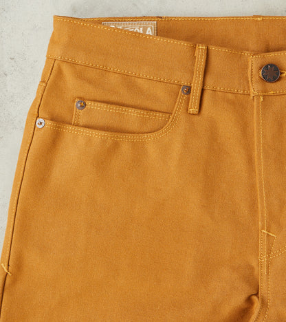 Portola - Classic Tapered - 15oz Selvedge Bronze Duck Canvas