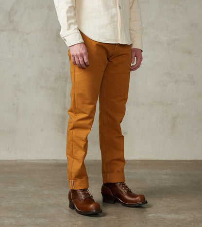 Freenote Cloth Portola - Classic Tapered - 15oz Selvedge Bronze Duck C…