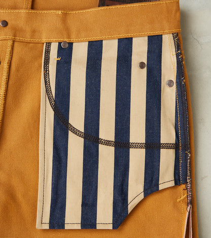 Portola - Classic Tapered - 15oz Selvedge Bronze Duck Canvas