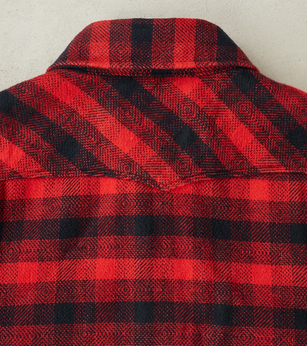 Freenote Cloth Scout - Japanese Flannel - Furnace Red Plaid