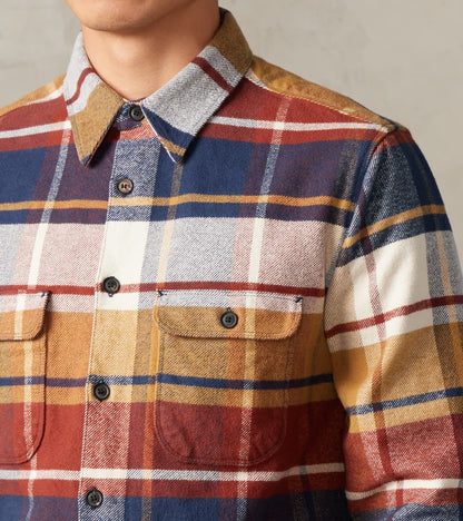 Benson - Japanese Heavyweight Flannel - Gold Plaid