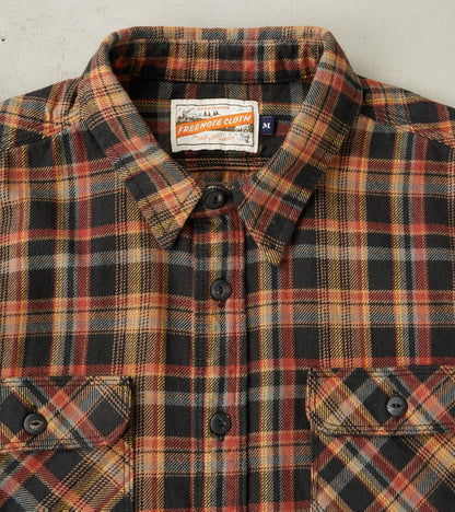 Jepson - Japanese Flannel - Black Plaid