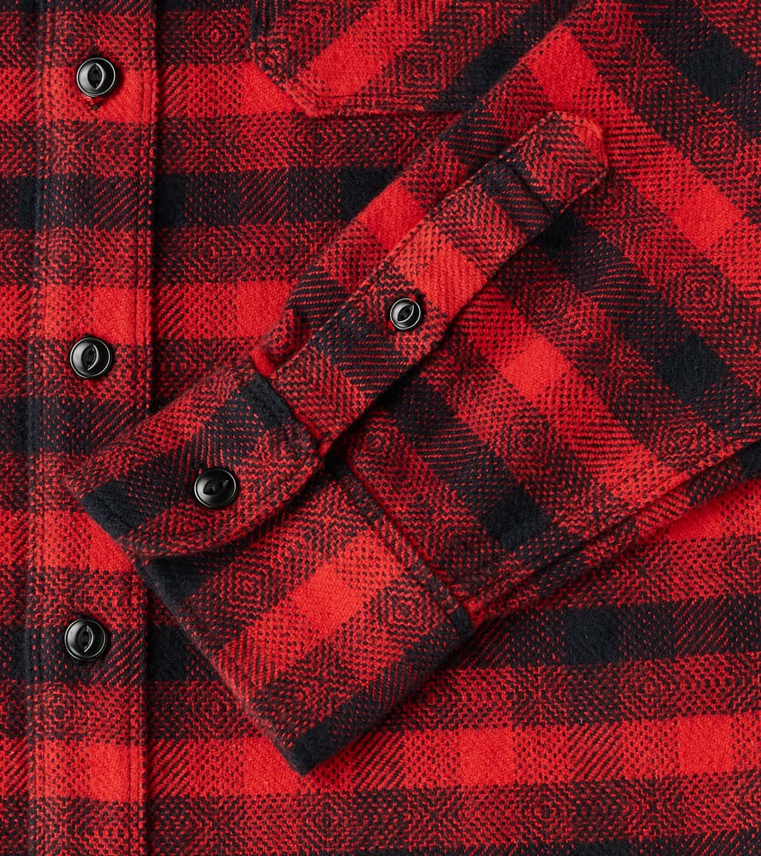 Freenote Cloth Scout - Japanese Flannel - Furnace Red Plaid Division Road, Inc. Freenote Cloth Scout - Japanese Flannel - Furnace Red Plaid Division Road, Inc.