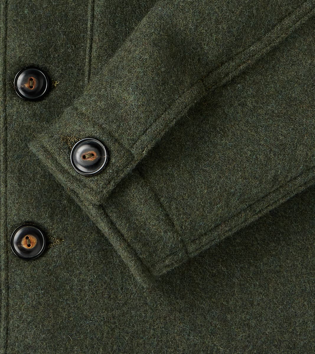Midway - Japanese Melton Wool - Olive