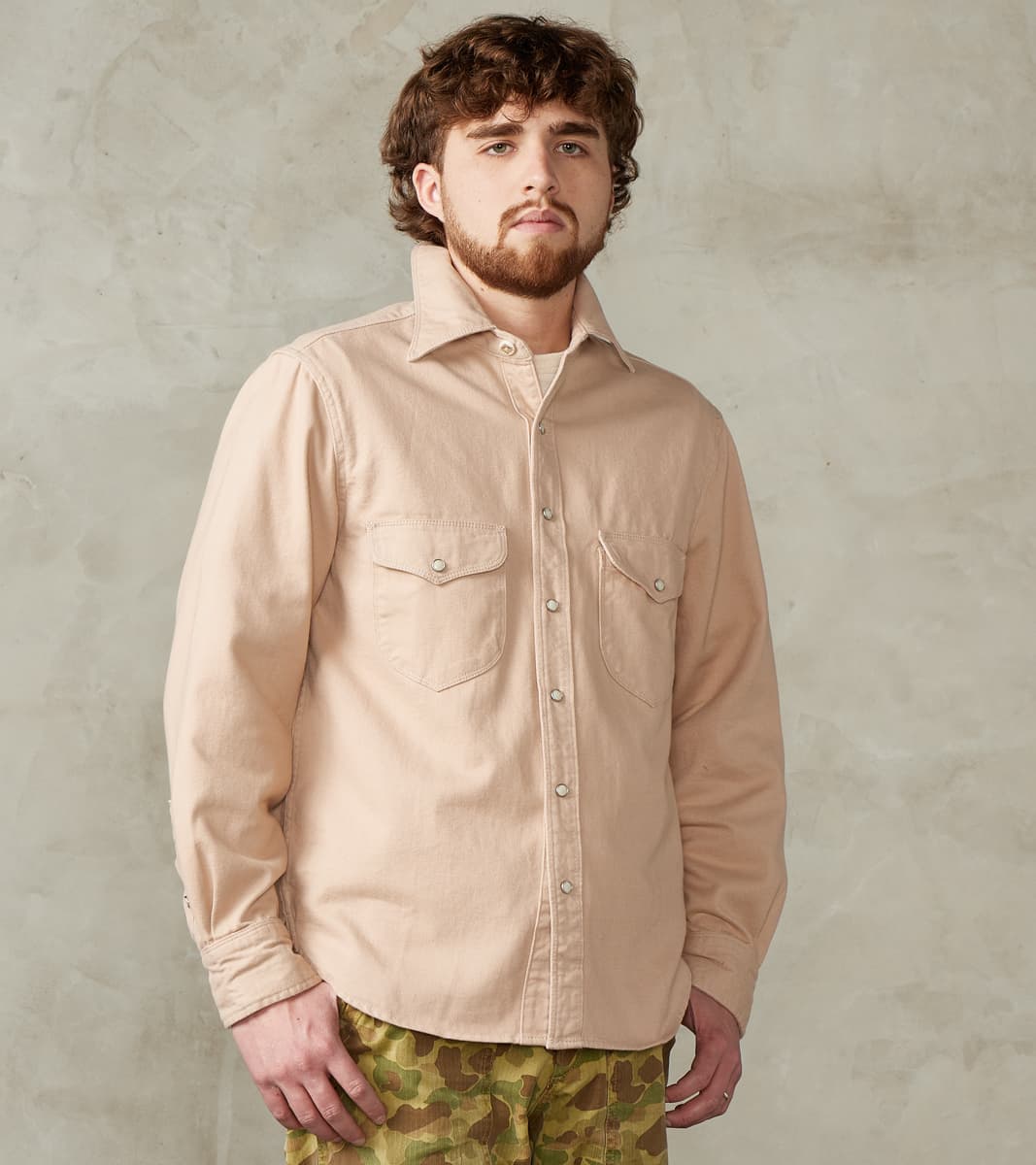 Freenote Cloth Bodie - Japanese Brushed Twill - Cream