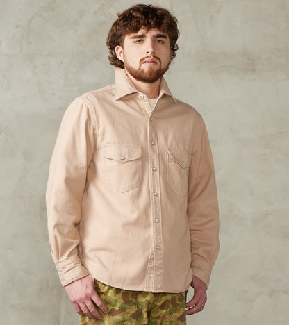 Freenote Cloth Bodie - Japanese Brushed Twill - Cream