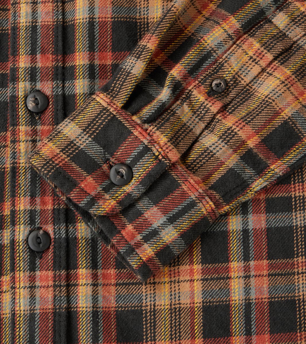 Jepson - Japanese Flannel - Black Plaid