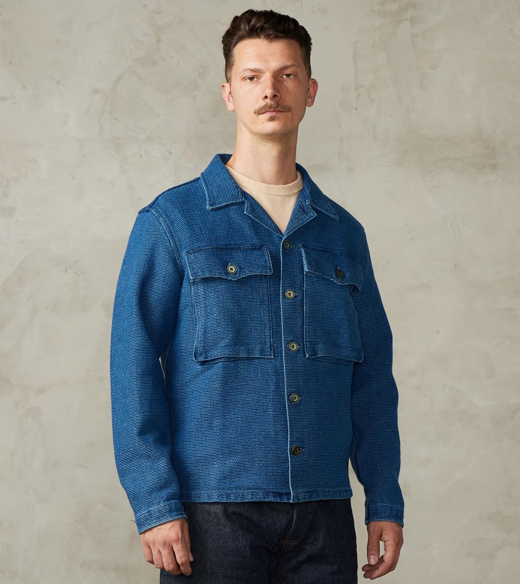 Freenote Cloth Midway - Japanese Sashiko - Two Year Wash Indigo