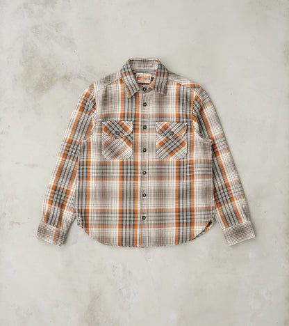 Freenote Cloth Wells - Japanese Flannel - Golden Pheasant Check