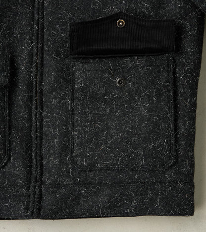 Alcorn Jacket - Japanese Kemp Wool - Black