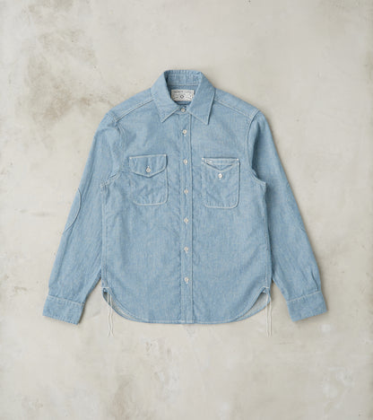 Freenote Cloth Lambert - Japanese Herringbone Chambray - Indigo