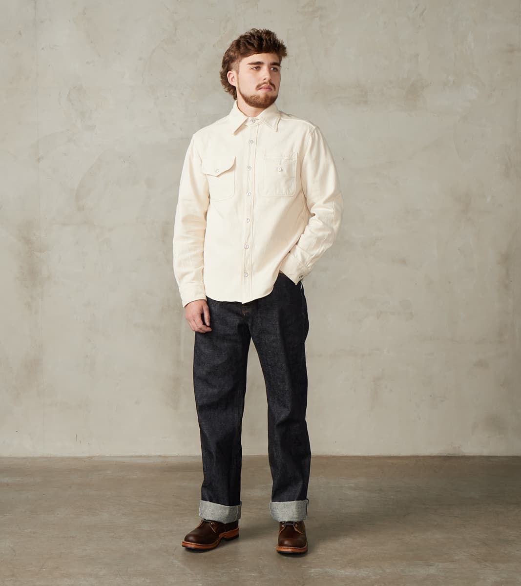 Modesto - Vintage Straight - 16oz Indigo